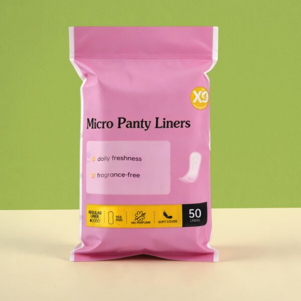 Micro Panty Liners, 155mm, Unscented Daily Liners 2 Micro Panty Liners, 155mm, Unscented Daily Liners
