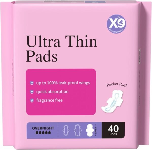 Ultra Thin Pads For Women With Wings 4 Ultra Thin Pads For Women With Wings
